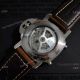 Copy Panerai Luminor FLYBACK SS Brown Leather Bnad Watch PAM524 (2)_th.jpg